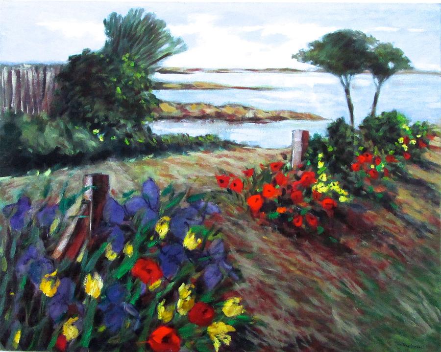 Ogunquit Painting - Scenery in Ogunquit by Marilene Sawaf Ogunquit Painting - Scenery in Ogunquit by Marilene Sawaf