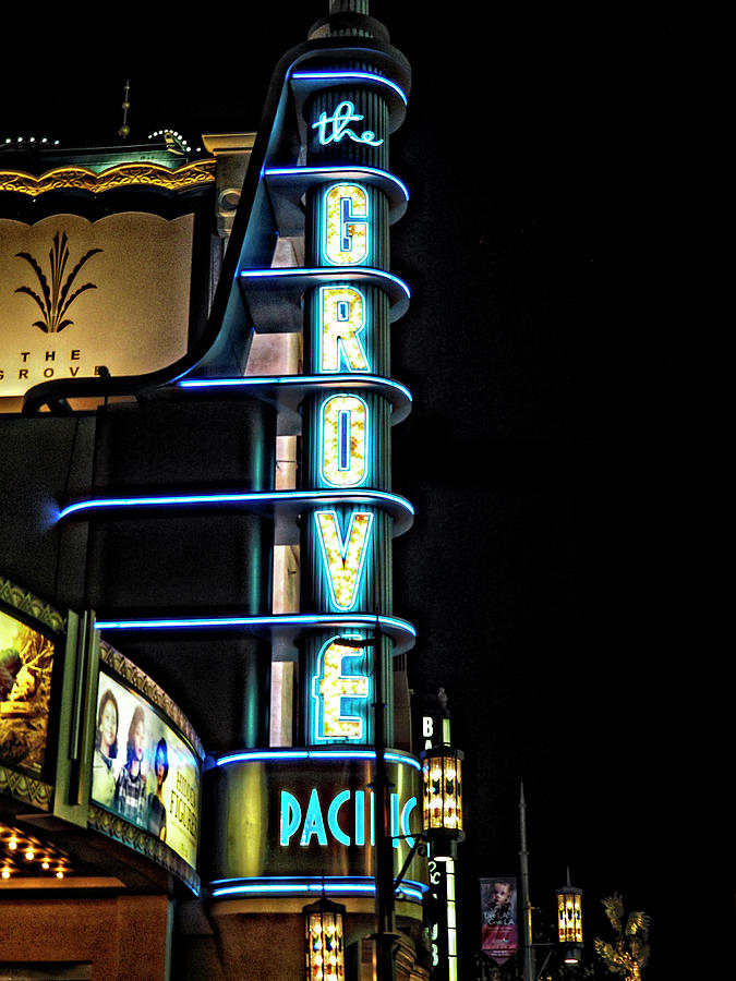Scenes from Los Angeles The Grove Photograph by Rebecca Dru
