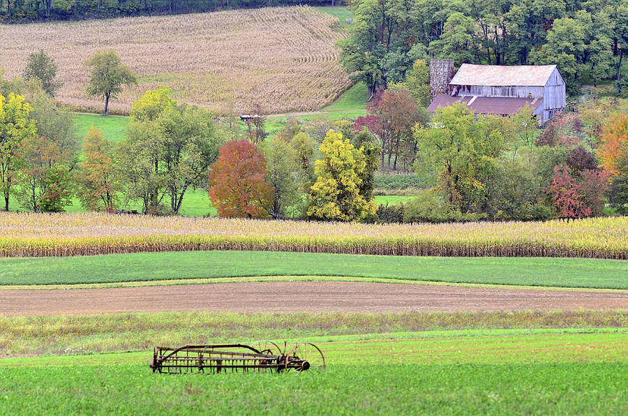 Scenic Amish Landscape 4 Photograph by SharaLee Art - Fine Art America