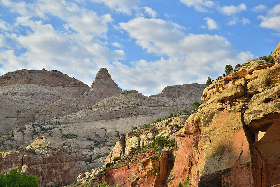 Scenic Byway 24 in Capitol Reef Photograph by Ray Mathis