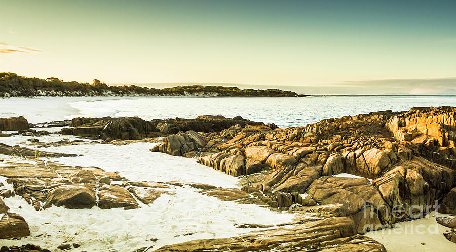 Nature Photograph - Scenic coastal dusk by Jorgo Photography