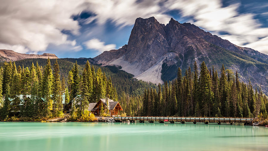 Scenic Emerald Lake  Photograph by Pierre Leclerc Photography