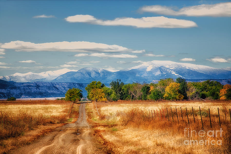 Fall Photograph - Scenic Maxwell National Wildlife Refuge by Priscilla Burgers