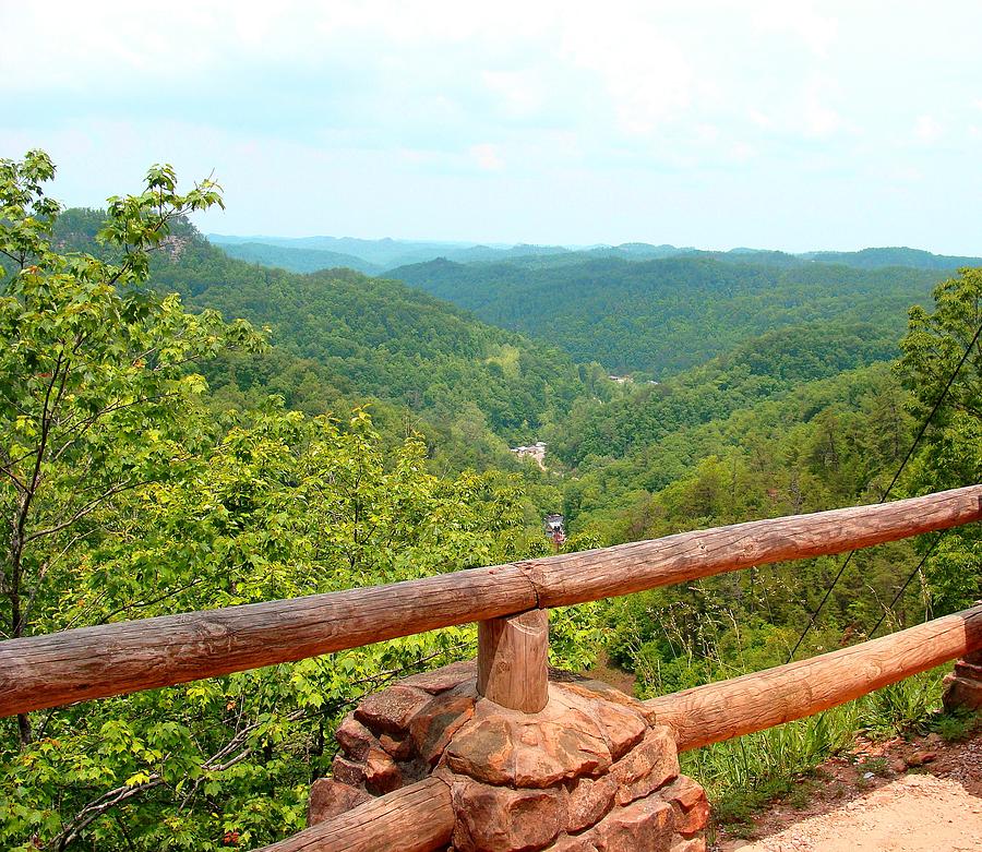 Scenic Overlook Red River Gorge KY Photograph by Stacie Siemsen