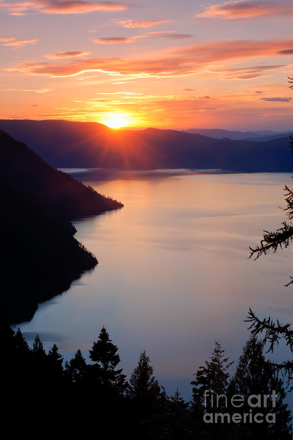 Scenic Pend Oreille Photograph by Idaho Scenic Images Linda Lantzy
