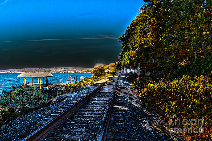 Scenic Rail  Photograph by William Norton