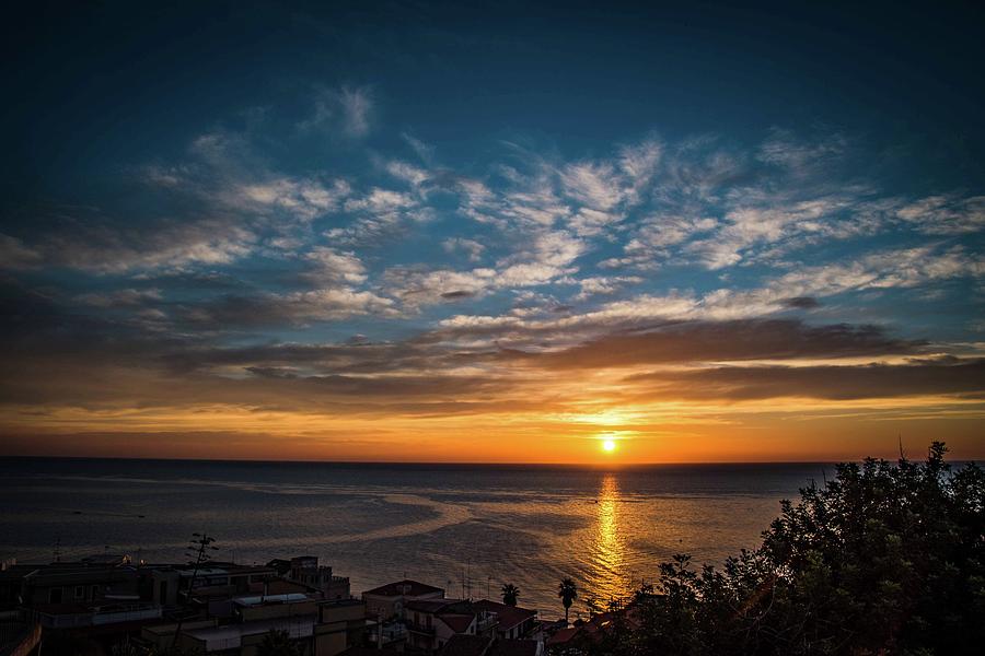 Scenic Sicilian Sunrise Photograph by Larkins Balcony Photography