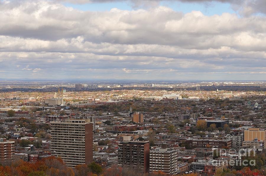 Scenic View of Montreal Photograph by Reb Frost