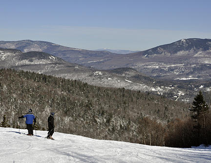 Scenic Vista Skiiers Photograph by Jennifer Ferrier | Fine Art America