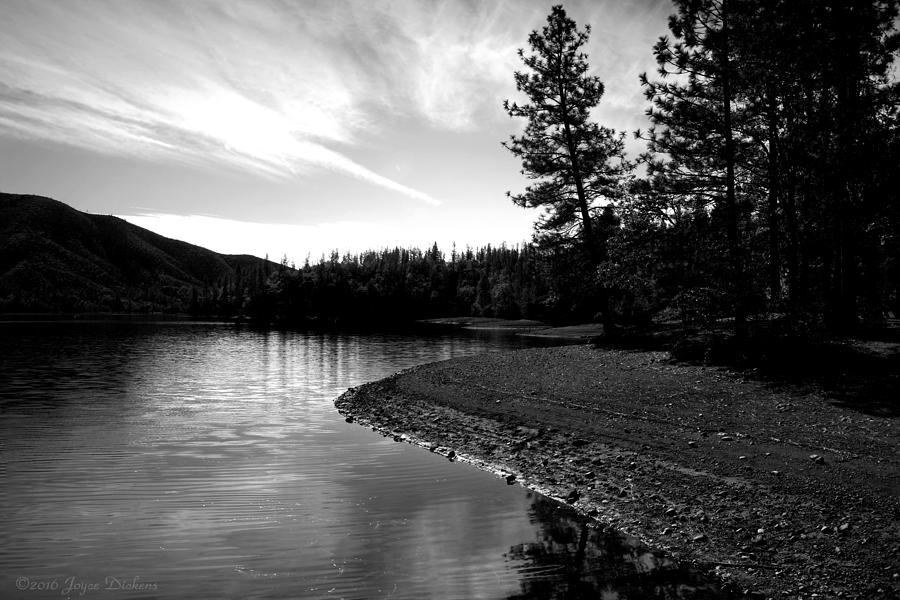Scenic Whiskeytown Lake B And W Photograph by Joyce Dickens