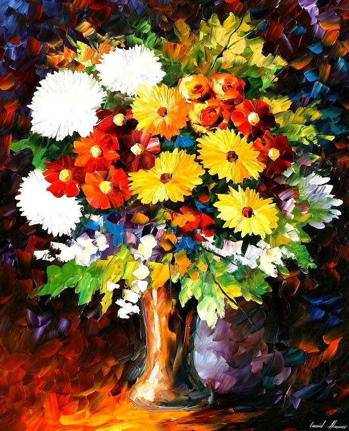 Scent Of The Night Painting by Leonid Afremov | Fine Art America