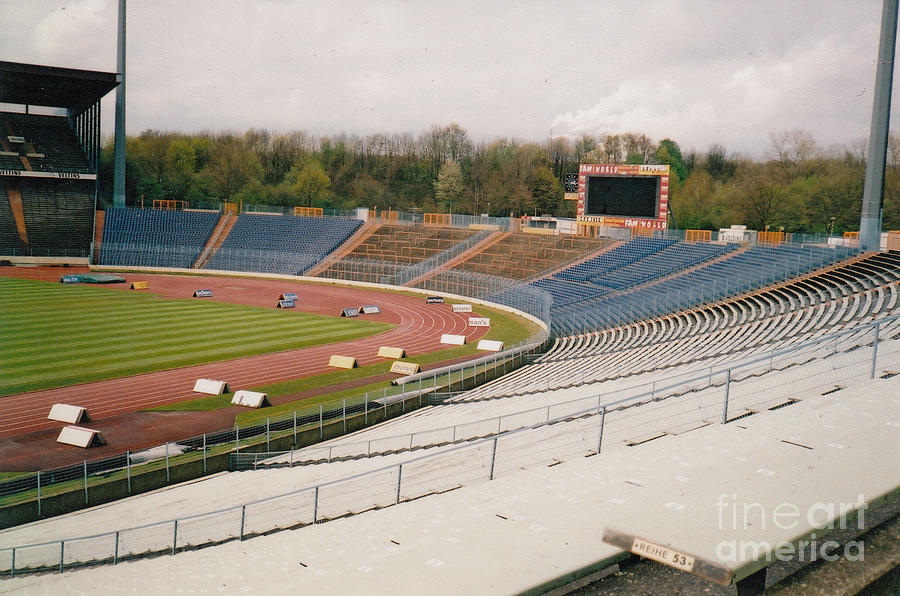 Schalke 04 - Parkstadion - North Goal Stand 2 - April 2001 Photograph by Legendary Football Grounds
