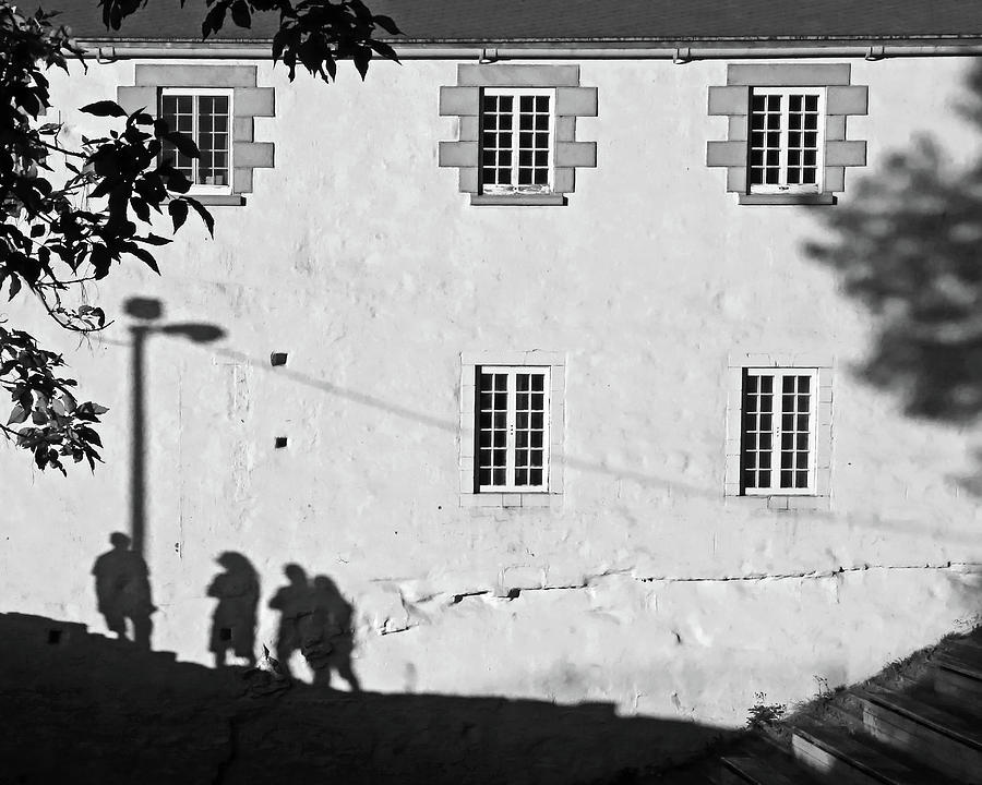 Scheming, Quebec City Photograph by Brooke T Ryan