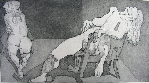 Nude Drawing - Schizoid by Brad Wilson