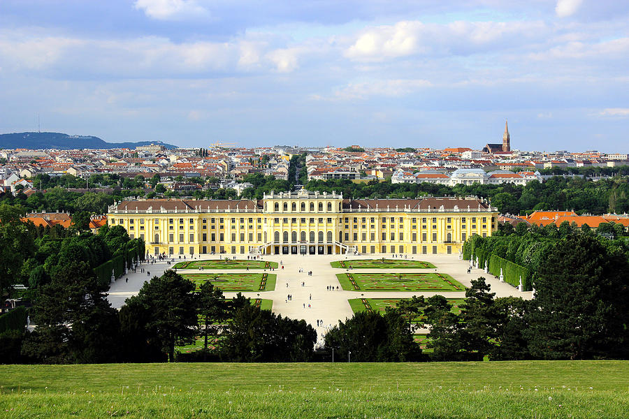 Schloss Schoenbrunn, Vienna Photograph by Christian Slanec