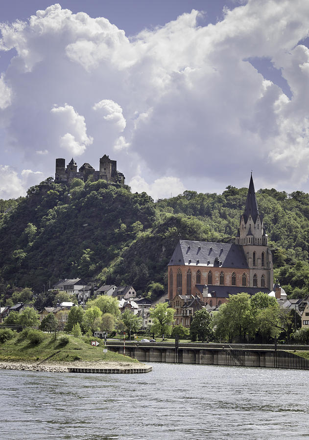 Schoenburg Castle and the Church of Our Lady  Photograph by Teresa Mucha