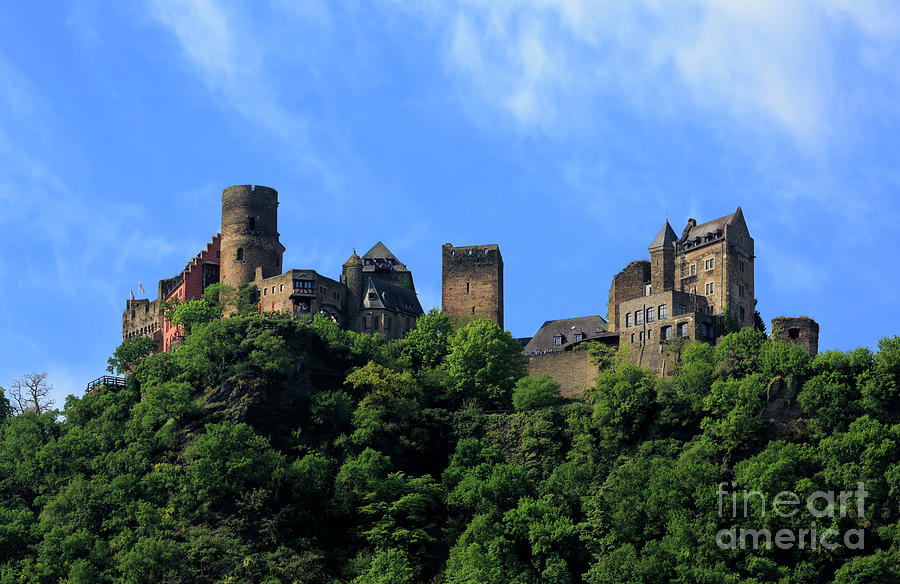 Schoenburg Castle Oberwesel Germany Photograph by Louise Heusinkveld