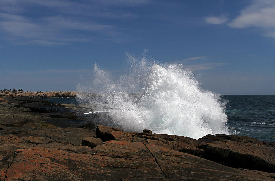 Schoodic Point in Acadia National Park Photograph by Juergen Roth