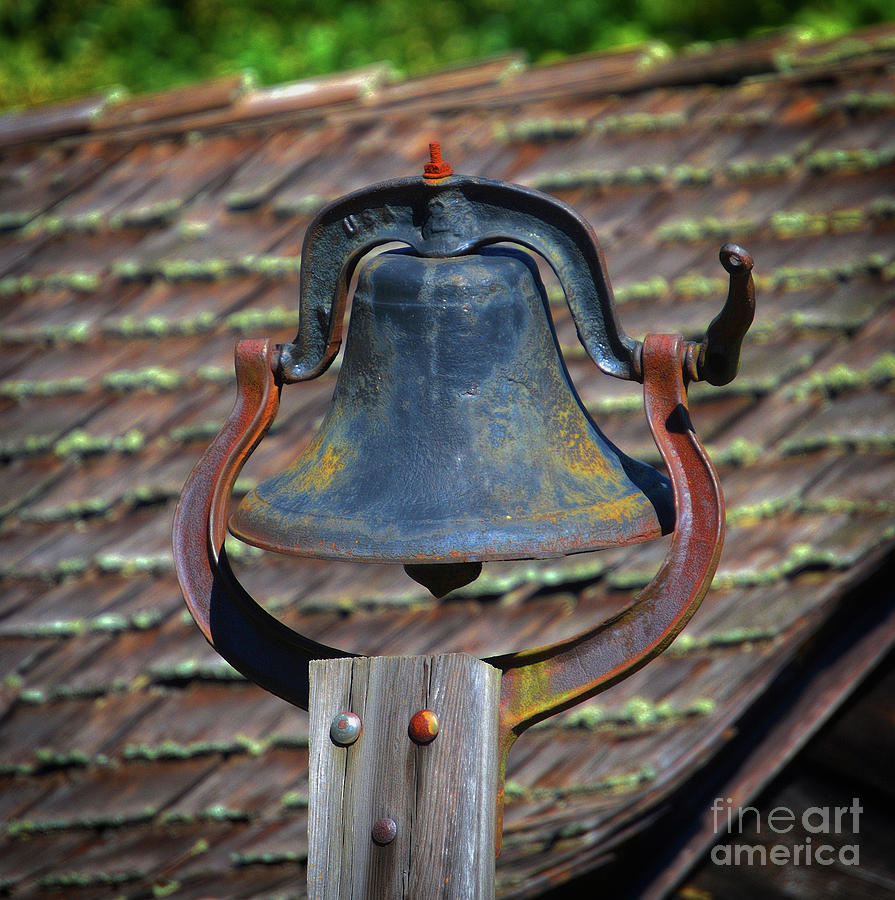 School Bell Photograph by Skip Willits
