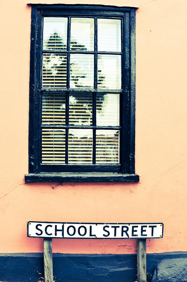 Architecture Photograph - School street by Tom Gowanlock