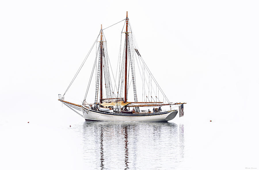 Schooner American Eagle Photograph by Marty Saccone