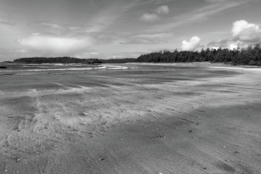 Schooner Cove Expanse Black and White Photograph by Allan Van Gasbeck