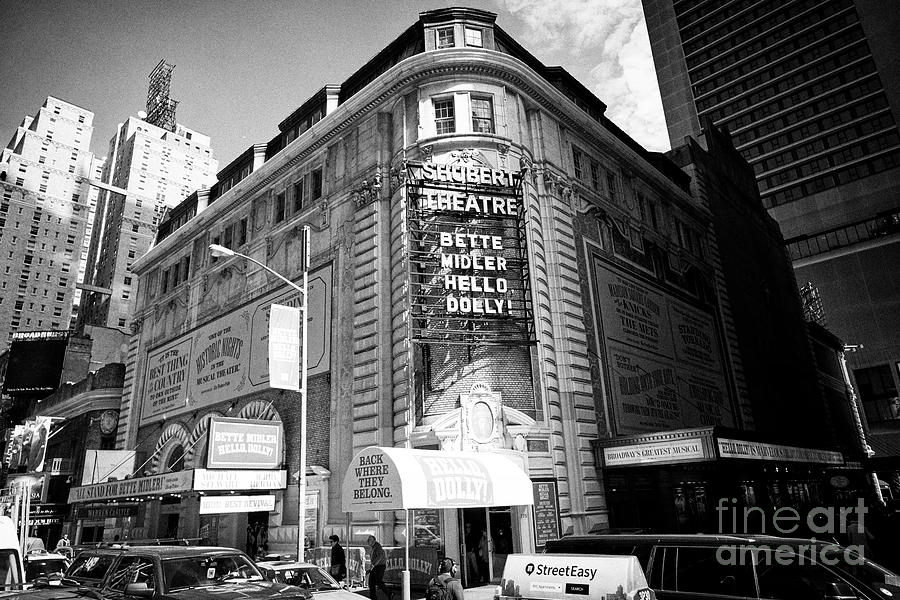 schubert theatre featuring hello dolly New York City USA Photograph by ...