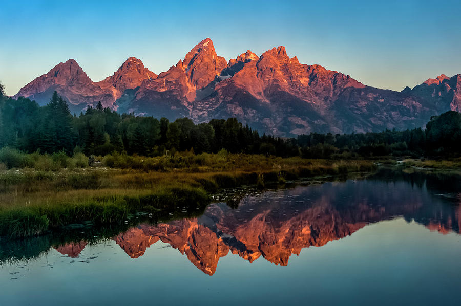 Schwabacher Landing, Grand Teton National Park 91217-2 Photograph by ...