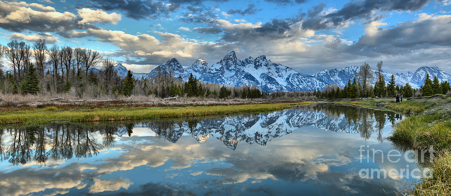 Schwabacher Spring Clouds Photograph by Adam Jewell