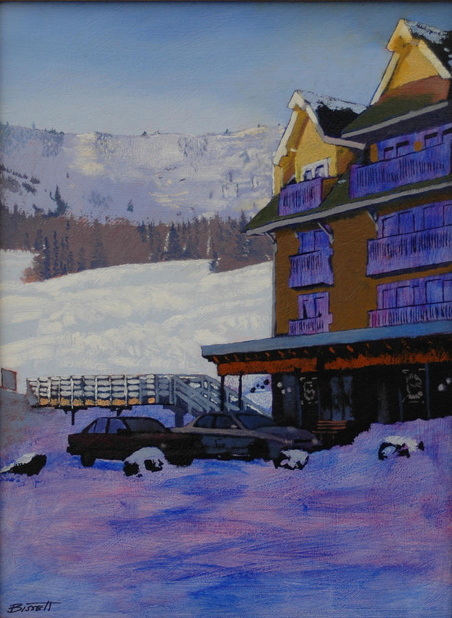 Schweitzer View Painting by Robert Bissett