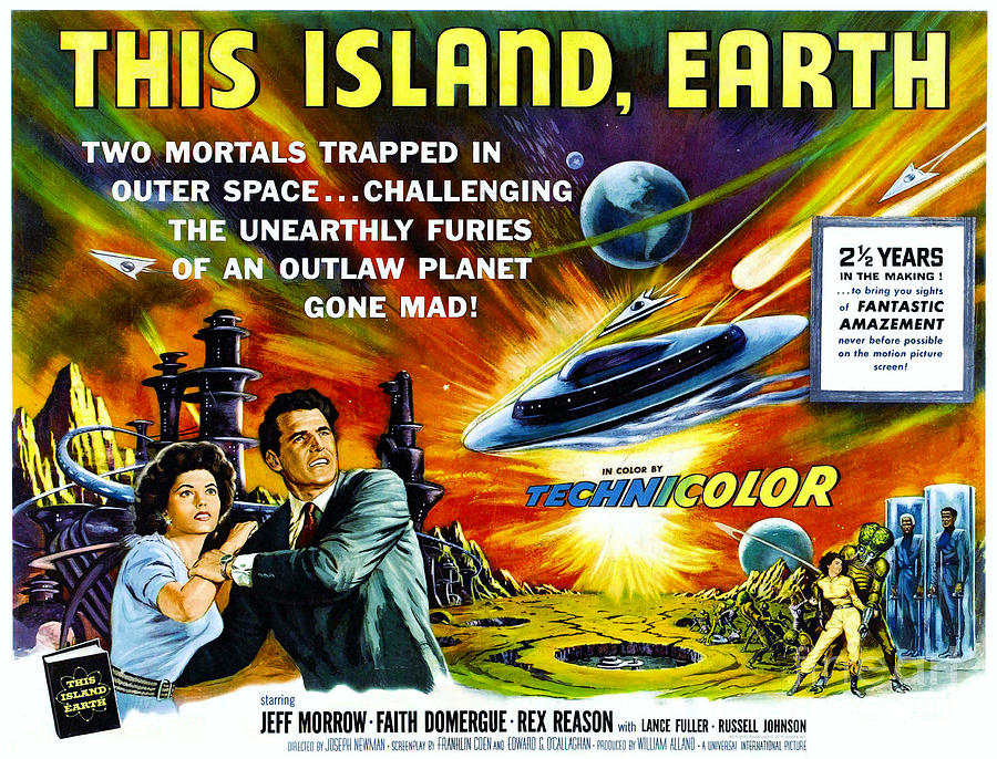 Sci-Fi Movie Poster 1954 Photograph by Padre Art