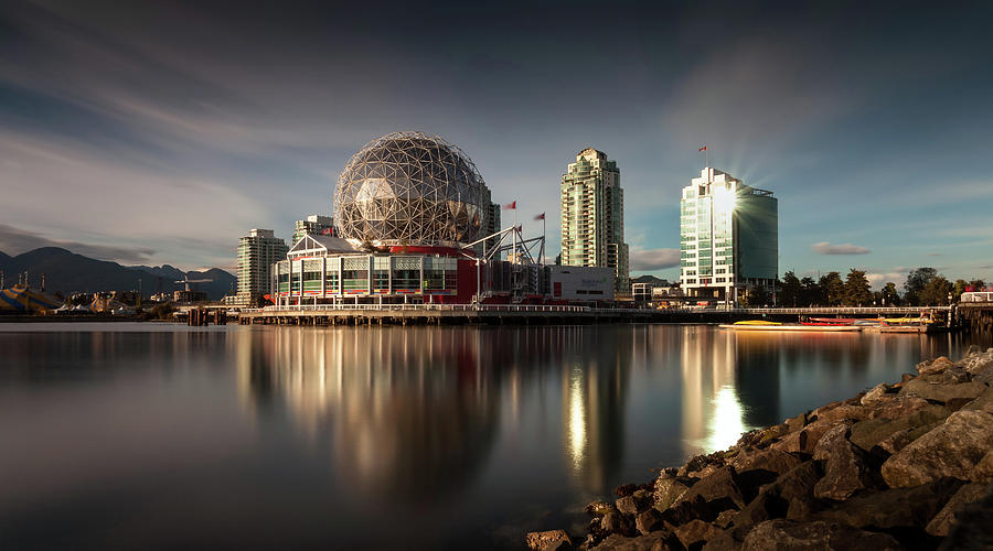 Science World, False Creek Photograph by Leighton Collins | Fine Art ...