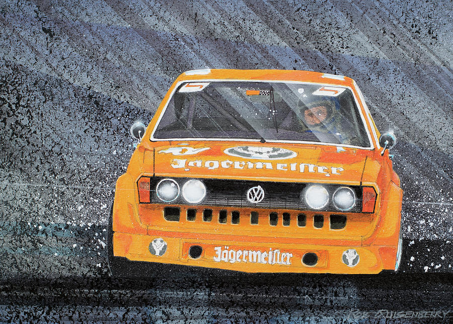 Scirocco Painting - Sciroccco Racer by Robert Quisenberry