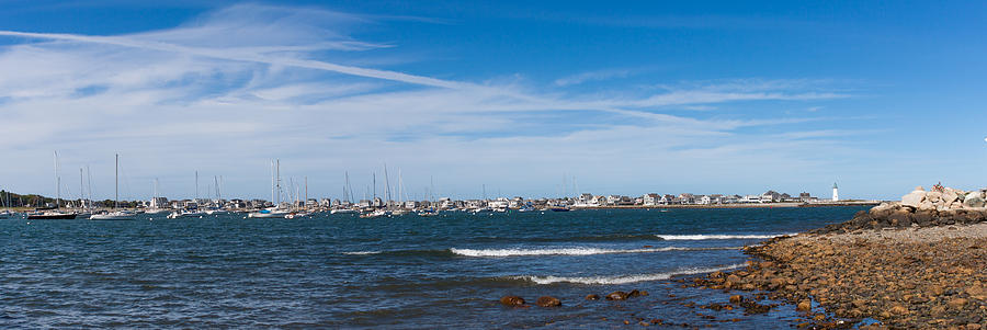 Scituate Harbor Panorama 1 Photograph by Brian MacLean