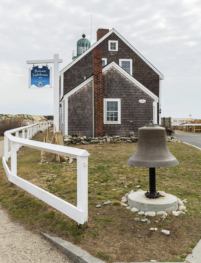 Scituate Lighthouse 1811 Photograph by Brian MacLean