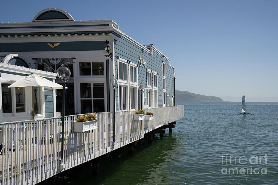 Scomas Restaurant on Bridgeway Sausalito California DSC6035 Photograph by San Francisco
