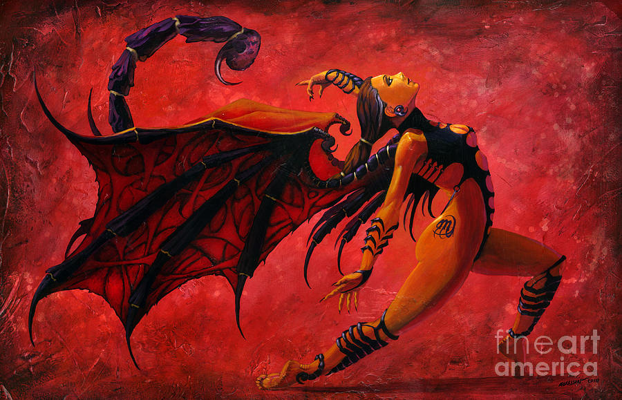 Scorpio Painting by Stanley Morrison