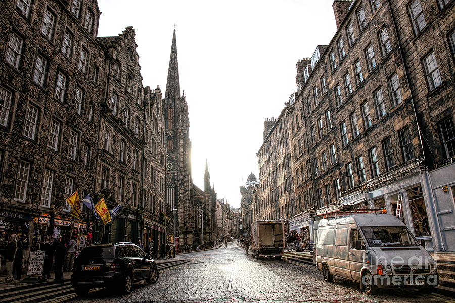 Scotland Edinburgh Architecture Street  Photograph by Chuck Kuhn