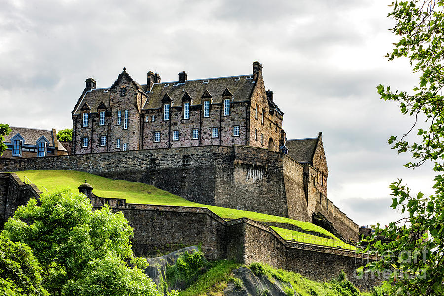 Scotlands Edinburgh Castle Photograph by Mary Jane Armstrong