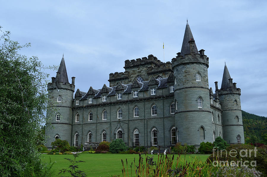 Scotlands Inveraray Castle  Photograph by DejaVu Designs