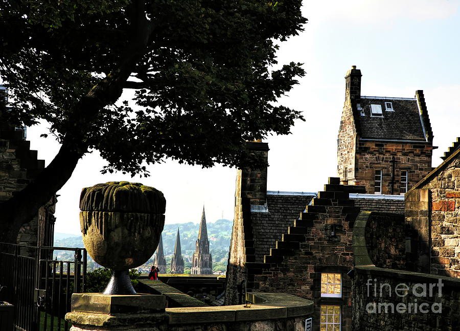 Scottish Architecture Edinburgh  Photograph by Chuck Kuhn
