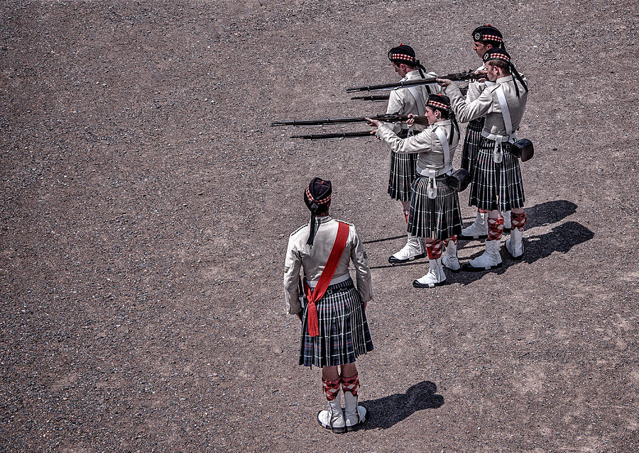 Scottish Death Squad Photograph by Patrick Boening