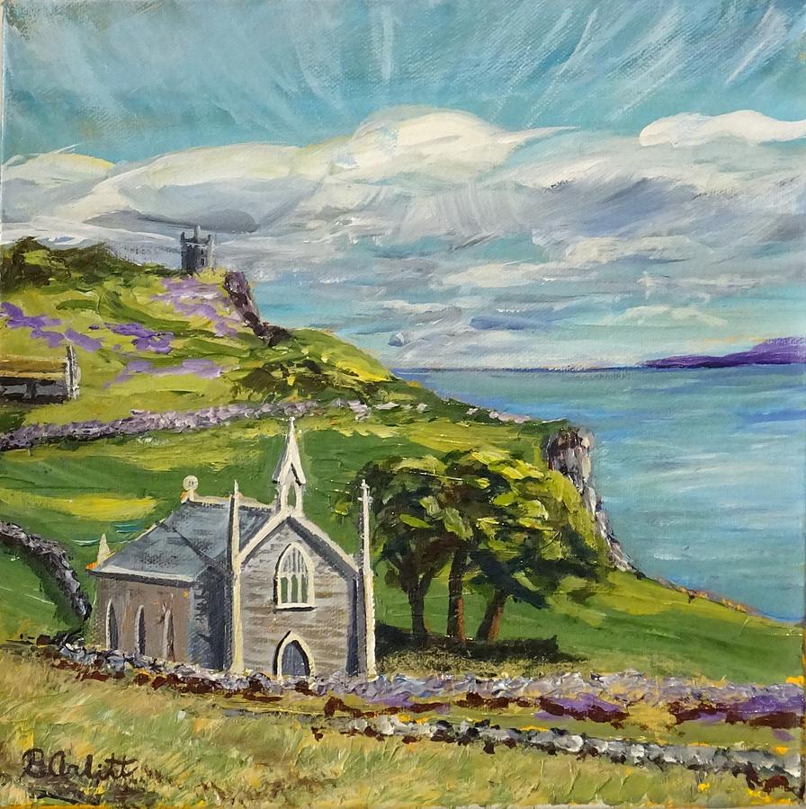 Scottish Sea view Painting by Brent Arlitt