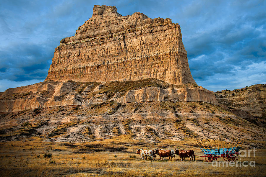 Scotts Bluff National Monument Photograph by Elizabeth Winter