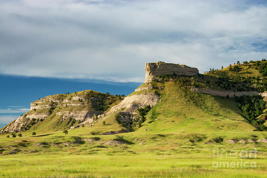 Scotts Bluff Two Photograph by Bob Phillips | Fine Art America