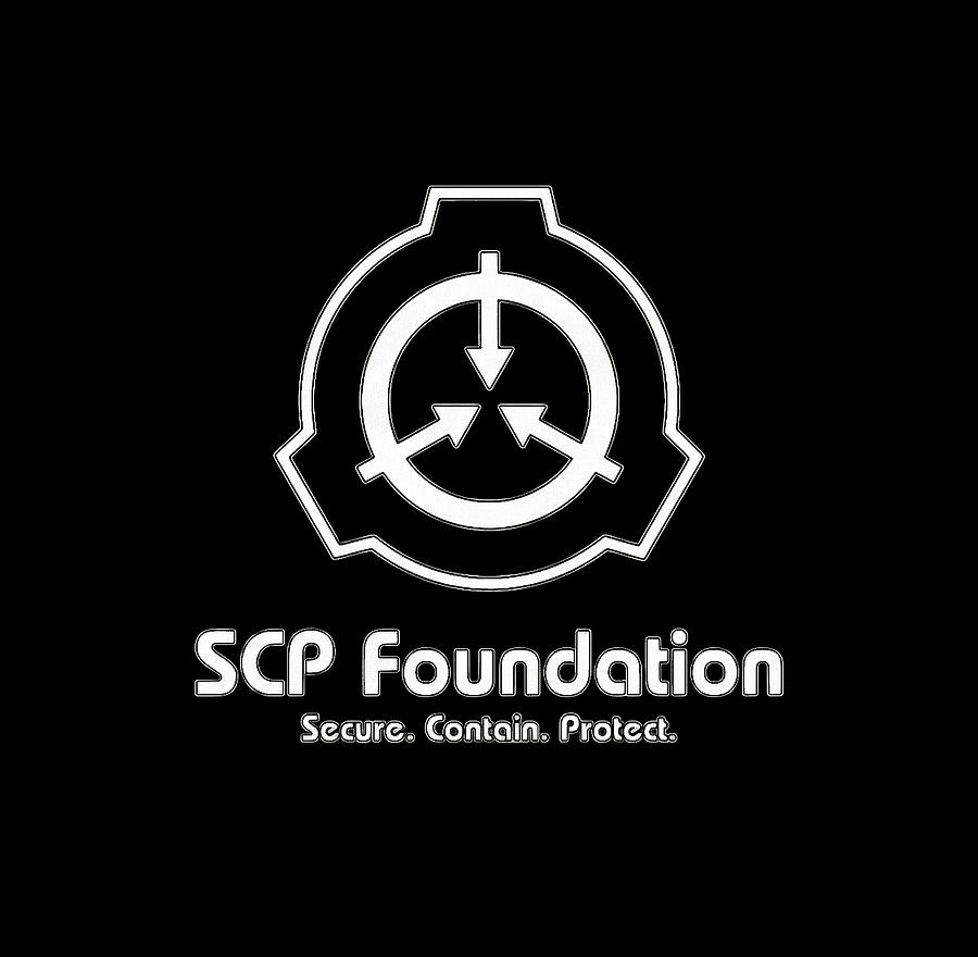 SCP Foundation Logo White Print - Scp - Posters and Art Prints