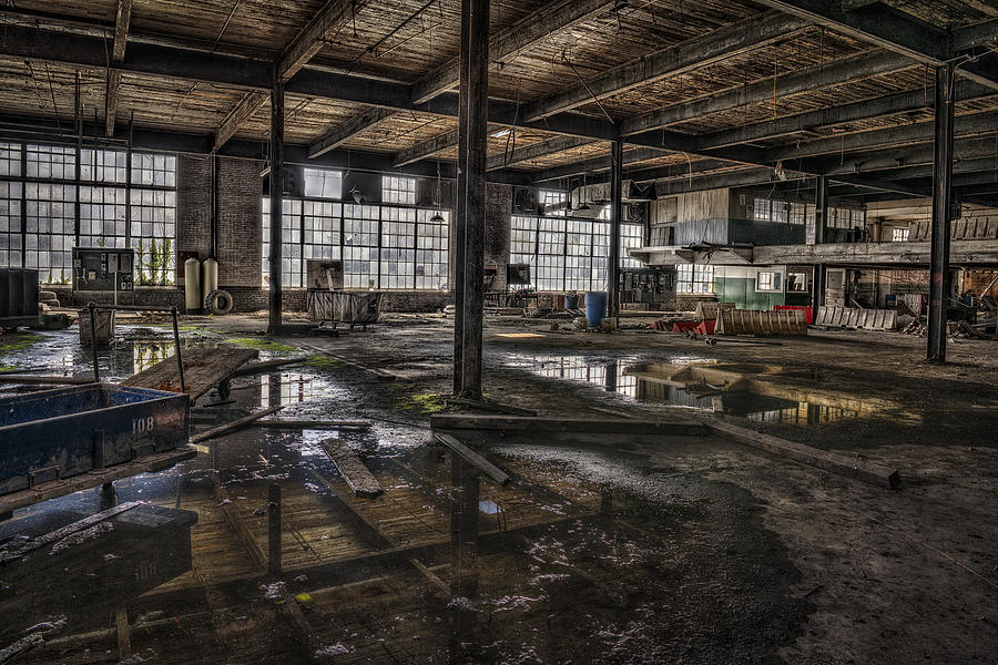 Scranton Lace Company - Warehouse Photograph by John Maslowski - Fine ...