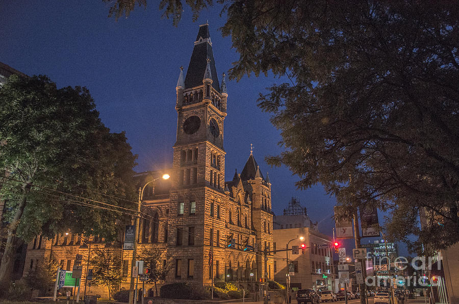 Scranton Pa City Hall Photograph by Jim Cook
