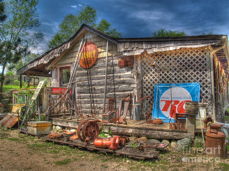 Sign Photograph - Scrap House by Jimmy Ostgard