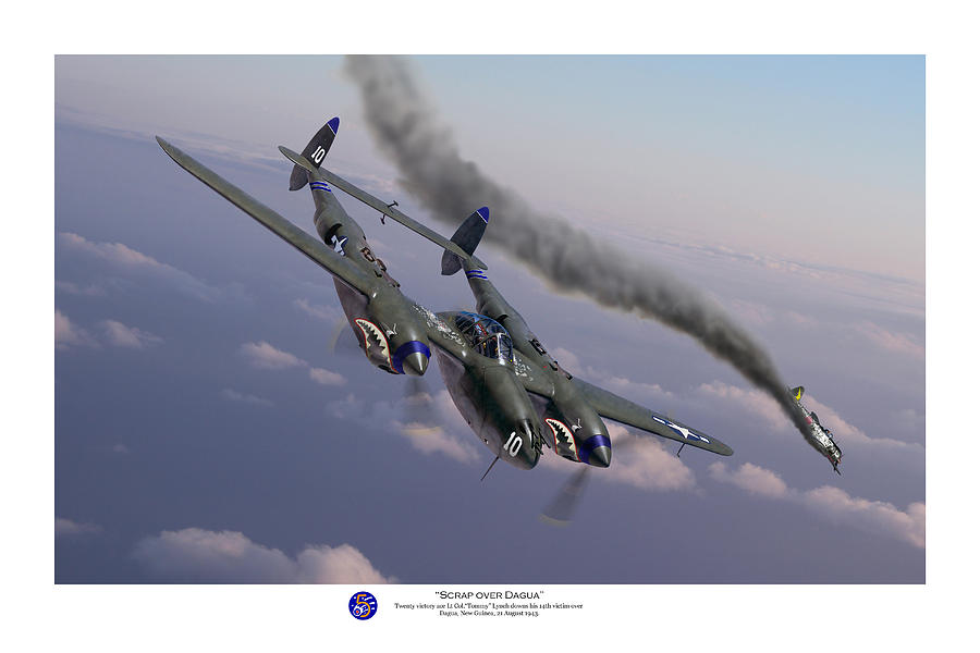 Lockheed Digital Art - Scrap Over Dagua - Titled by Mark Donoghue